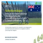 Học Bổng Quốc Tế Bậc Cử Nhân Tại Đại Học Edith Cowan – Úc Năm 2025