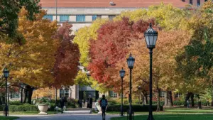 Trường đại học Chicago minh họa cho môi trường học tập khi tìm hiểu du học mỹ cần bao nhiêu tiền