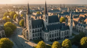 Kiến trúc cổ kính và ấn tượng của Đại học Ghent – Một trong các trường đại học Châu Âu nổi tiếng