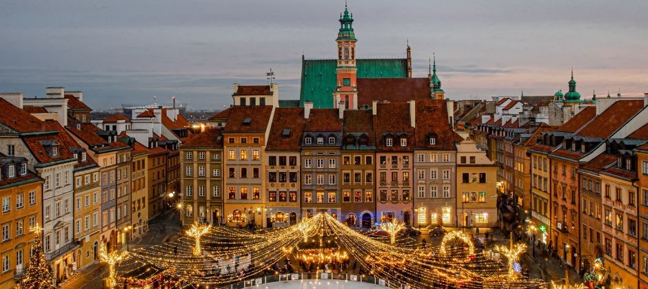 Thành phố cổ Warsaw, Ba Lan – điểm đến du học châu Âu với học phí thấp và môi trường sống chất lượng
