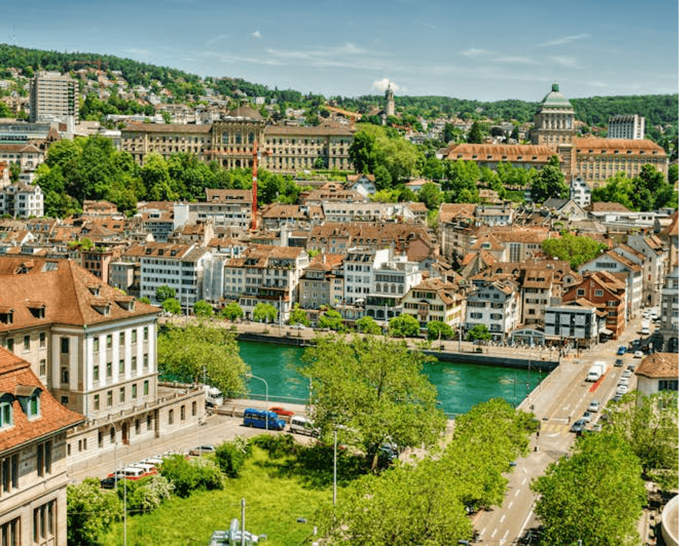 Toàn cảnh Zurich – Thành phố đại học nổi tiếng của Thụy Sĩ với nhiều chương trình học bổng du học châu Âu.