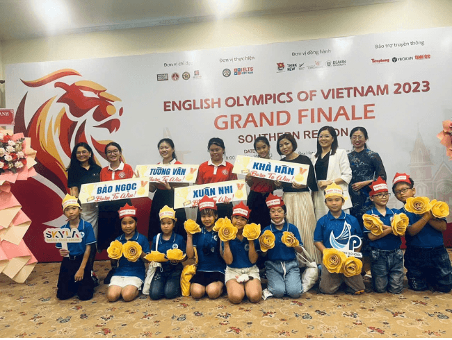 skyla academy quan quan english olympics of vietnam 2023 4