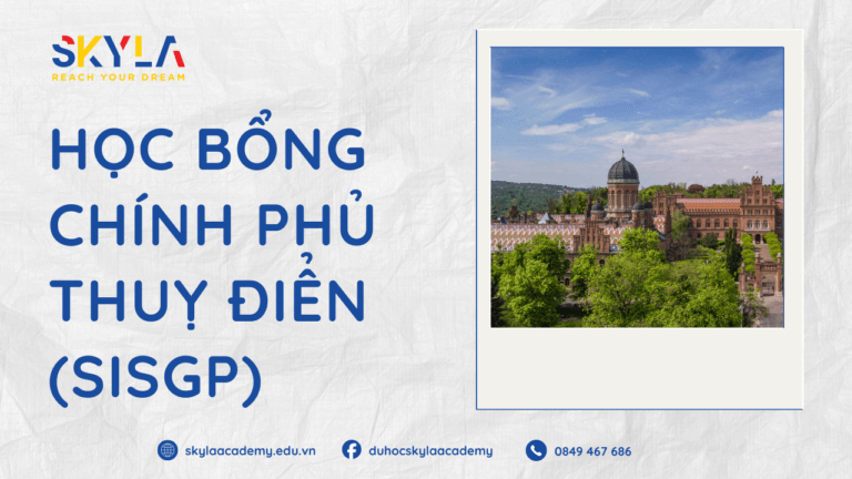 Lộ trình apply học bổng chính phủ Thụy Điển SISGP