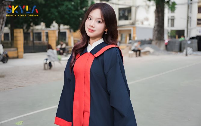 Học viên Chu Ngọc My từ Skyla Academy chia sẻ cách săn học bổng cho học sinh THPT và kinh nghiệm đỗ đại học Mỹ ngành AI & Business Analytics
